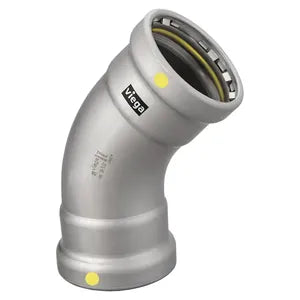 MegaPress® 28640 Model 6626XL Elbow, 4 in Nominal, Press End Style, Carbon Steel, Import