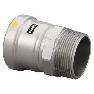 MegaPress® 28740 Model 6611XL Adapter, 2-1/2 in Nominal, Press x MNPT End Style, Carbon Steel, Import