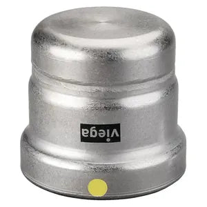 MegaPress® 28870 Model 6656XL Cap, 4 in Nominal, Press End Style, Carbon Steel, Import