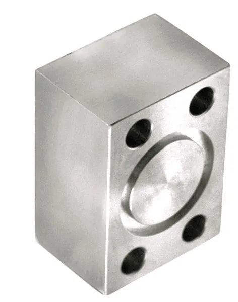 Blanking Flange, Smooth Flat Face (no O-Ring Groove), Stainless Steel, 1-1/2" Code 61, no Bolts or O-Rings Included - W37-24-24-SS