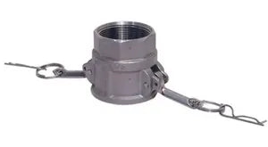 Stainless Steel Camlock Type-D dimensions