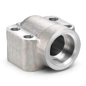 Socket Weld Pipe Elbow, Carbon Steel, 90-Degree, 1" Pipe x 1" Code 61 Socket Weld, no Bolts or O-Rings Included - W169-16-16
