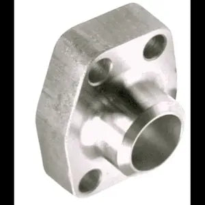 Butt Weld Carbon Steel Pipe Flange, Smooth Flat Face (no O-Ring Groove), 3" Pipe for Sch. 80 x 3" Code 61, no Bolts or O-Rings Included - W23-48