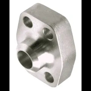 Butt Weld Carbon Steel Pipe Flange, Smooth Flat Face (no O-Ring Groove), 2" Pipe for Sch. XXS x 2" Code 62, no Bolts or O-Rings Included - W32-32