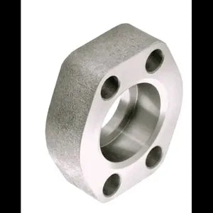 Flat Socket Weld Pipe Flange, Carbon Steel, Straight, 3" Pipe Side 1, 3" C61 Socket Weld Flange Side 2 - W91-48-48
