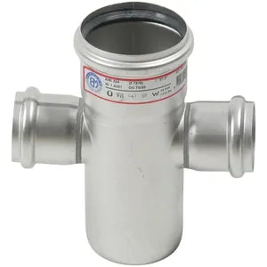 Stainless Steel Cross Double Tee