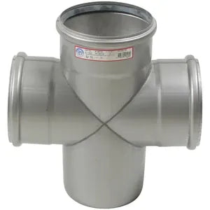 Stainless Steel Cross Double Tee