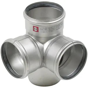 Stainless Steel Cross Double Tee