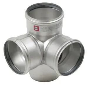 Stainless Steel Cross Double Tee