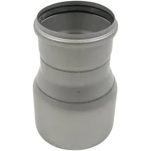 Blucher® 850.125.160 CS CI-316, CI-6x5-316 Concentric Increaser With EPDM Sealing Ring, 5 x 6 in Nominal, Push-Fit Socket End Style, 316/316L Stainless Steel, Import