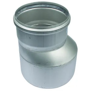 Blucher® 850.200.250 S EI-316, EI-10x8-316 Eccentric Increaser With EPDM Sealing Ring, 8 x 10 in Nominal, Push-Fit Socket End Style, 316/316L Stainless Steel, Import