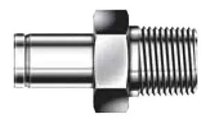 Male Connector Tube Fittings Stainless Steel Tube Fittings