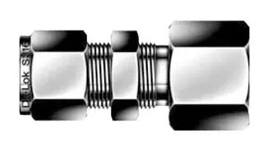 Bulkhead Female Connector Tube Fittings Stainless Steel Tube Fittings