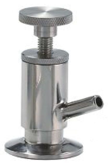 1" Clamp Sample Valve - PTFE -304 3-A Sanitary #W4SVWC-P-1