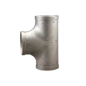 SHURJOINT® SJSS20256 Tee, 2-1/2 in, Grooved, 316 Stainless Steel, Import