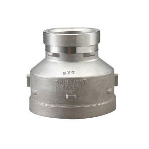SHURJOINT® SJSS50151256 Concentric Reducer, 1-1/2 x 1-1/4 in, Grooved, 316 Stainless Steel, Import