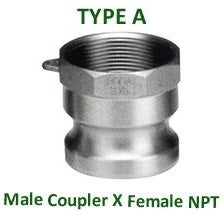 Stainless Steel Camlock Type-A