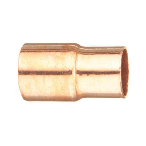 Wrot Copper Fitting Reducer 5/8 x 1/4 in Fitting x C