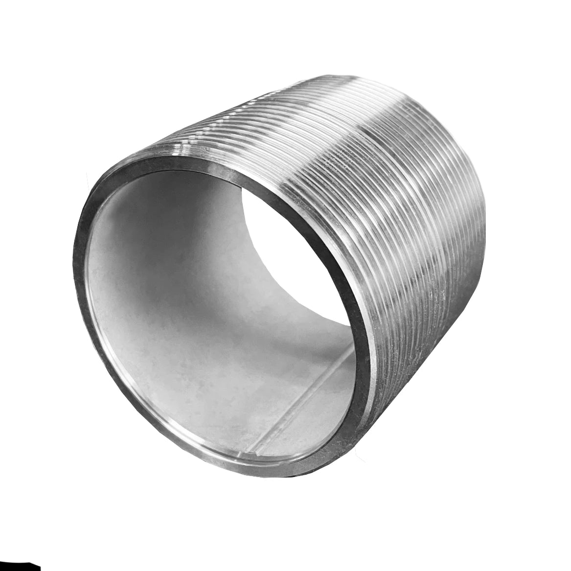3/8" x Close (1") Pipe Nipple, Stainless Steel Schedule 40 Threaded Both Ends (TBE) 316/316L SS NPT
